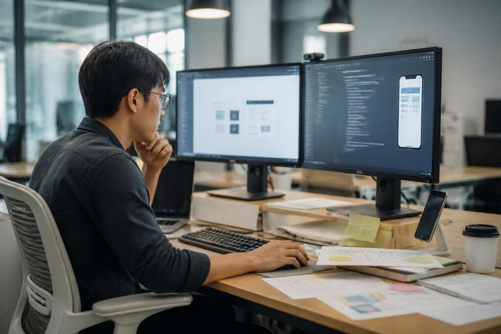 부산 웹사이트 유지보수 작업 범위와 현장 조건 이미지