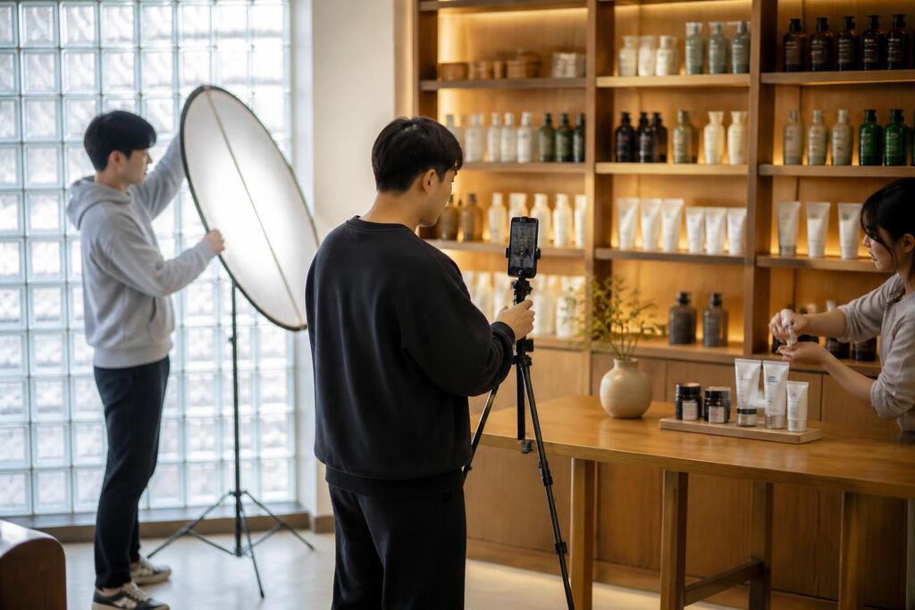 경북 숏폼 영상 제작 작업 범위와 현장 조건 이미지