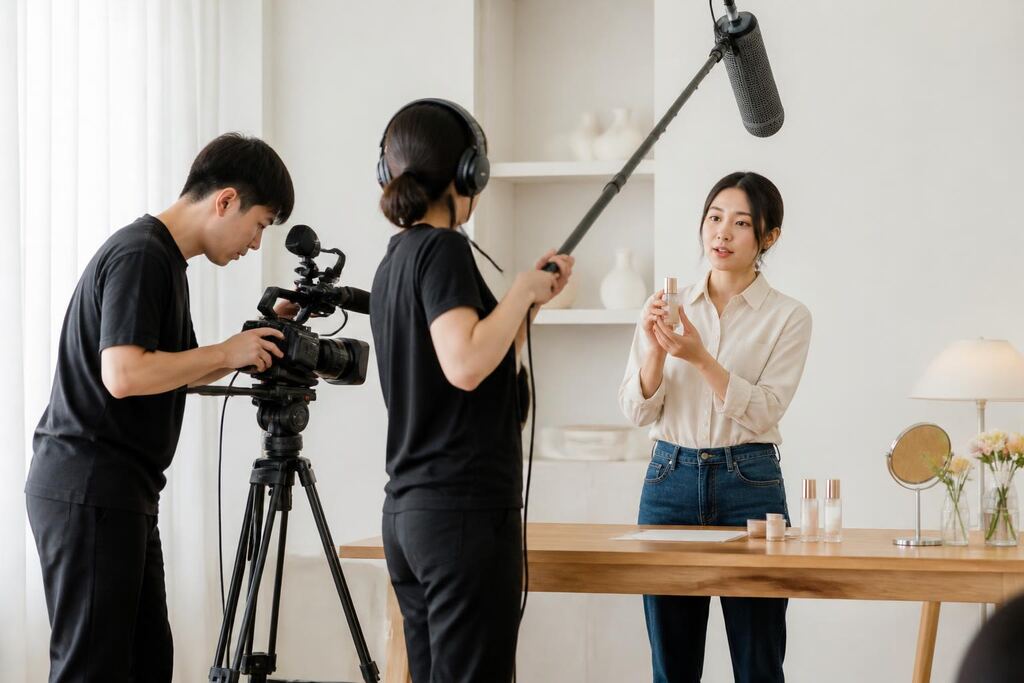 서울 유튜브 영상 제작 작업 범위와 현장 조건 이미지