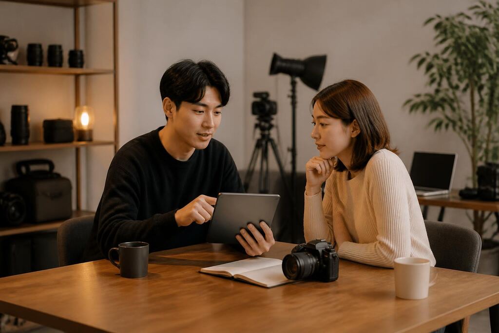 경남 유튜브 영상 제작 이미지