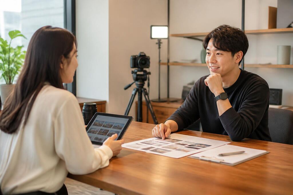 서울 종로구 유튜브 영상 제작 이미지