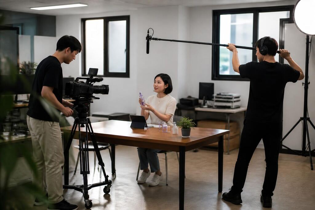 부산 유튜브 영상 제작 작업 범위와 현장 조건 이미지
