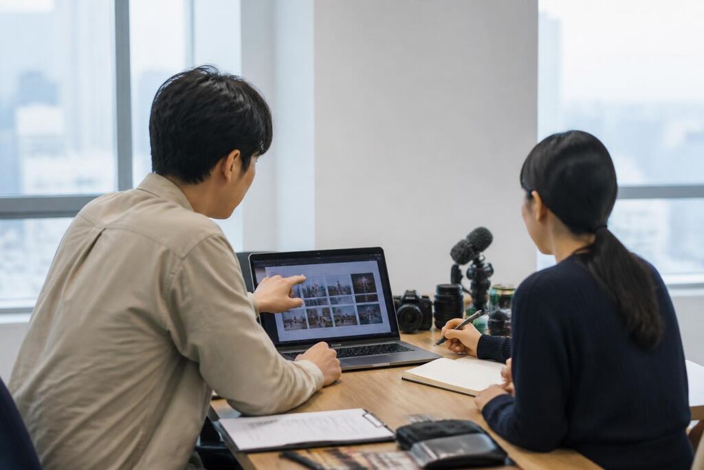 인천 유튜브 영상 제작 작업 범위와 현장 조건 이미지