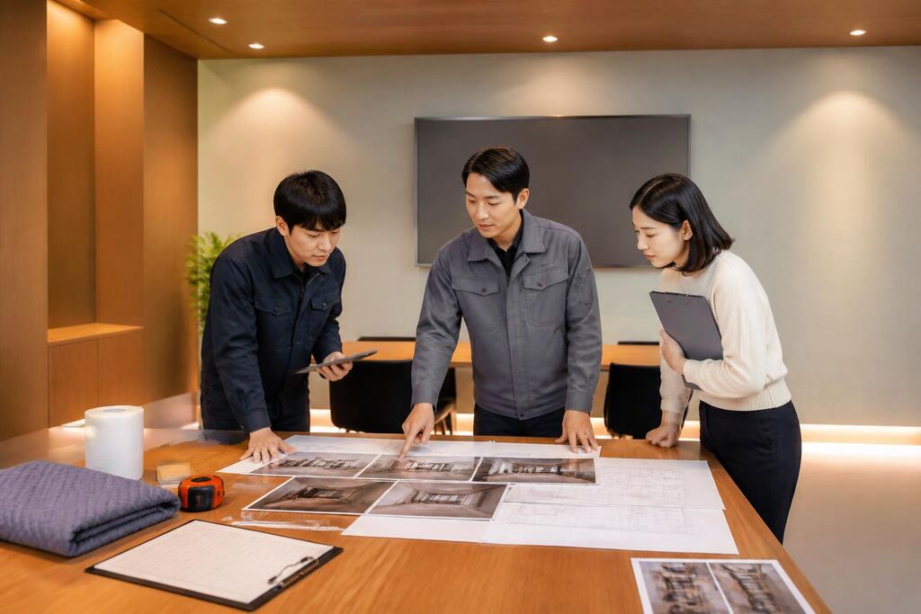 경북 사무실·사업장 이사 작업 범위와 현장 조건 이미지