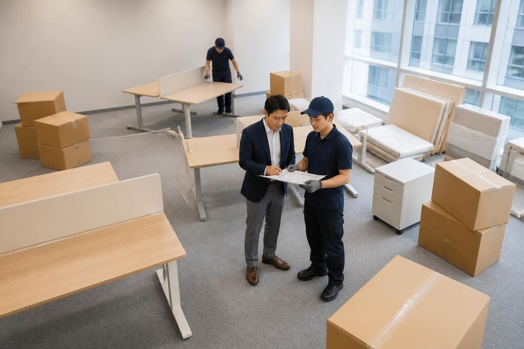 전남광주통합특별시 사무실·사업장 이사 비용과 업체 비교 정보 이미지