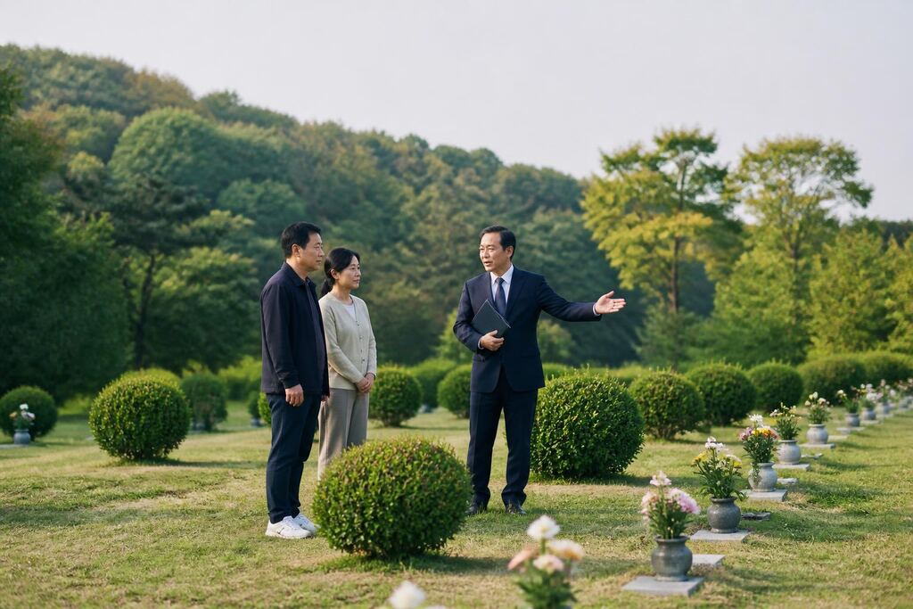 서울 자연장 이미지