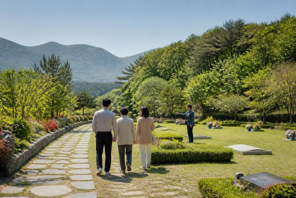 충남 자연장 비용과 업체 비교 정보 이미지