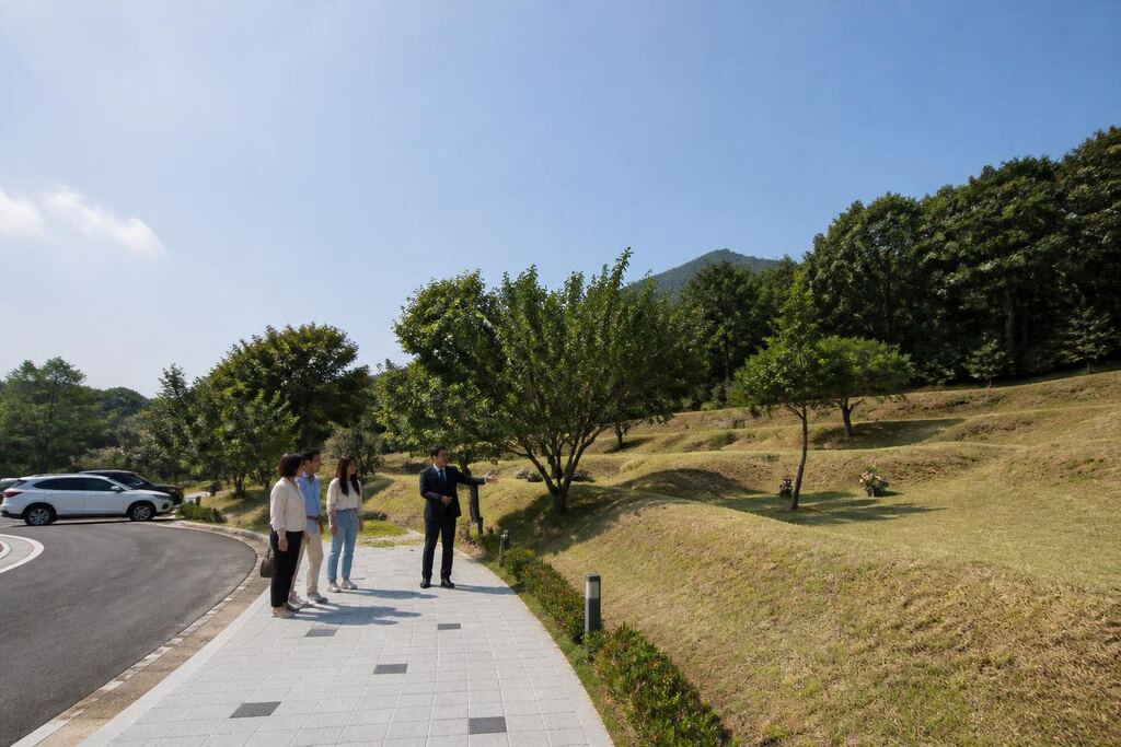 경남 자연장 작업 범위와 현장 조건 이미지