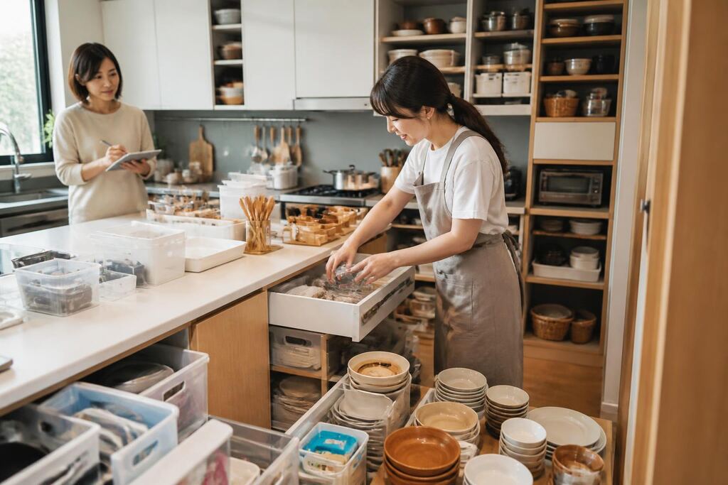 울산 정리수납컨설팅 작업 범위와 현장 조건 이미지