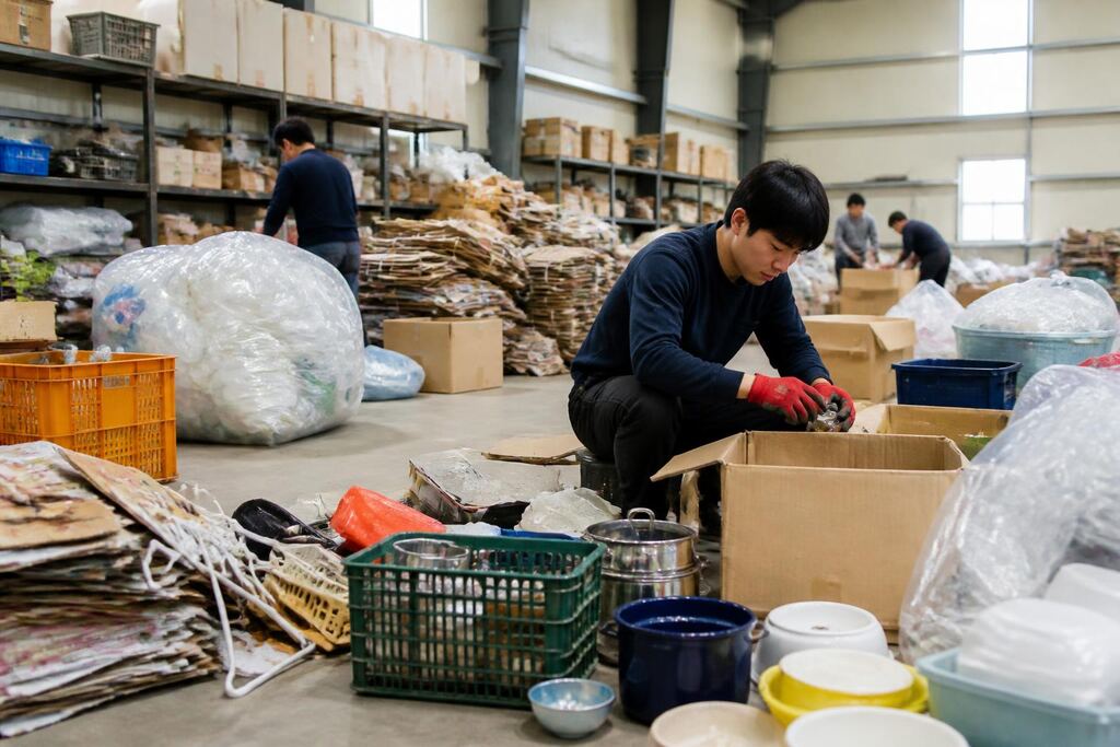 충북 폐기 전 분류·정리 작업 범위와 현장 조건 이미지