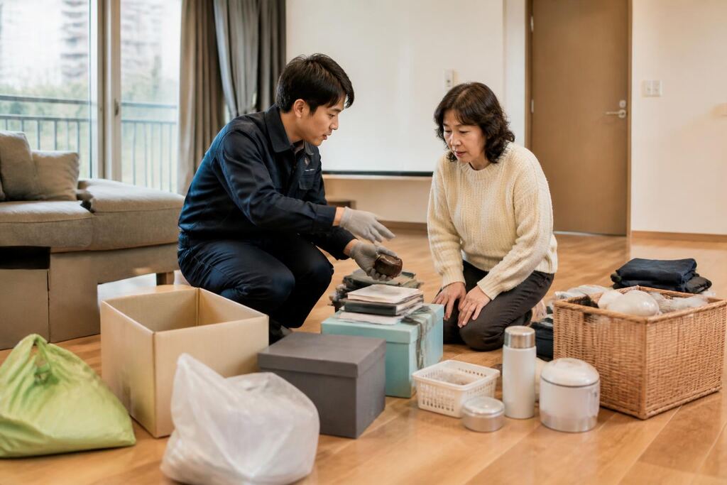 세종특별자치시 폐기 전 분류·정리 이미지