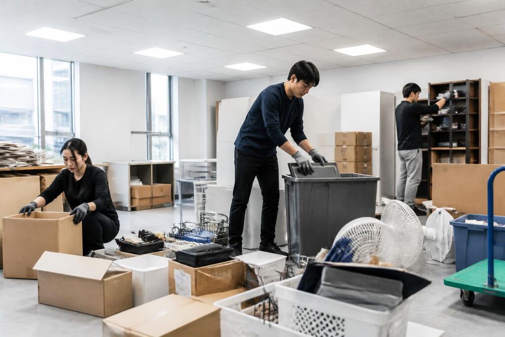 세종특별자치시 폐기 전 분류·정리 작업 범위와 현장 조건 이미지