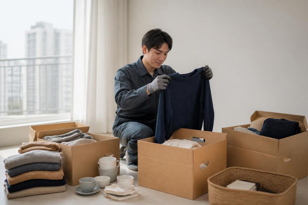 경기 폐기 전 분류·정리 이미지