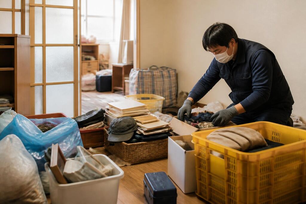 충북 유품정리 작업 범위와 현장 조건 이미지