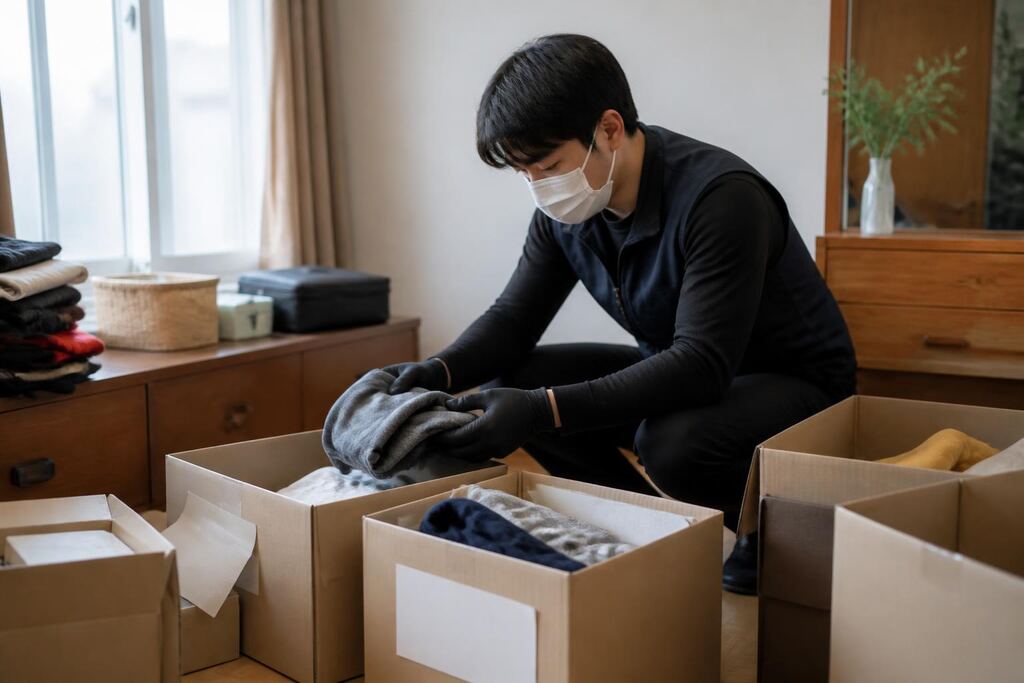 경북 유품정리 작업 범위와 현장 조건 이미지