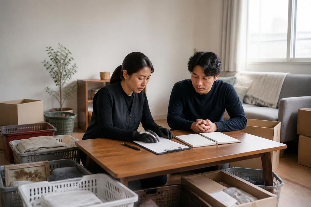 경남 유품정리 이미지