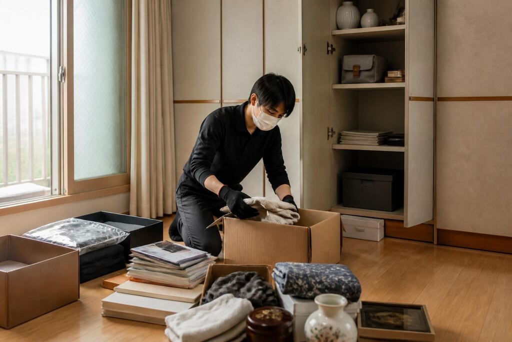 경기 유품정리 작업 범위와 현장 조건 이미지