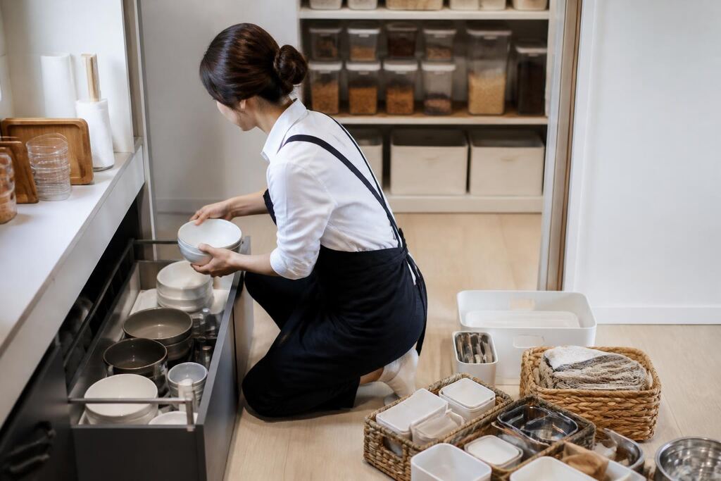 경기 정리수납 작업 범위와 현장 조건 이미지