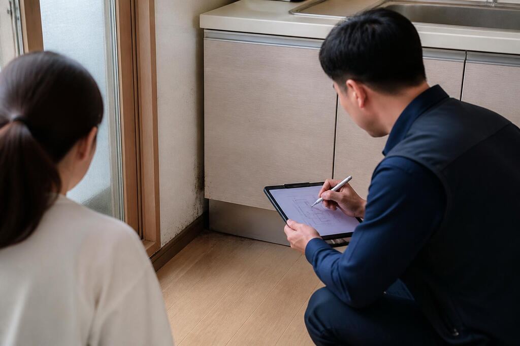 부산 개미 방제 작업 범위와 현장 조건 이미지