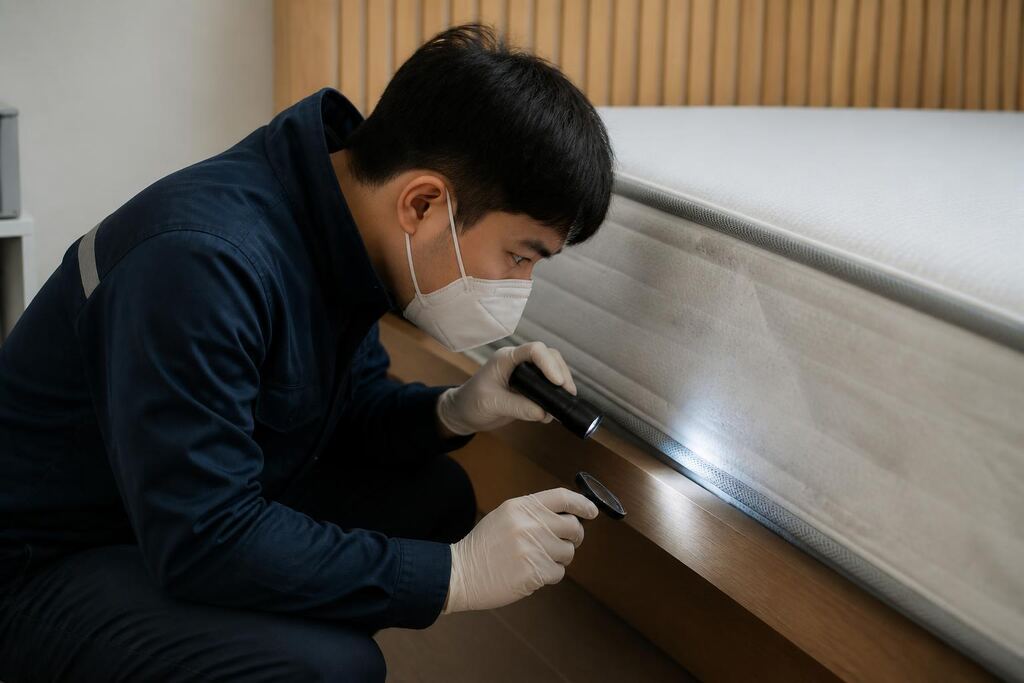경북 빈대 방제 작업 범위와 현장 조건 이미지