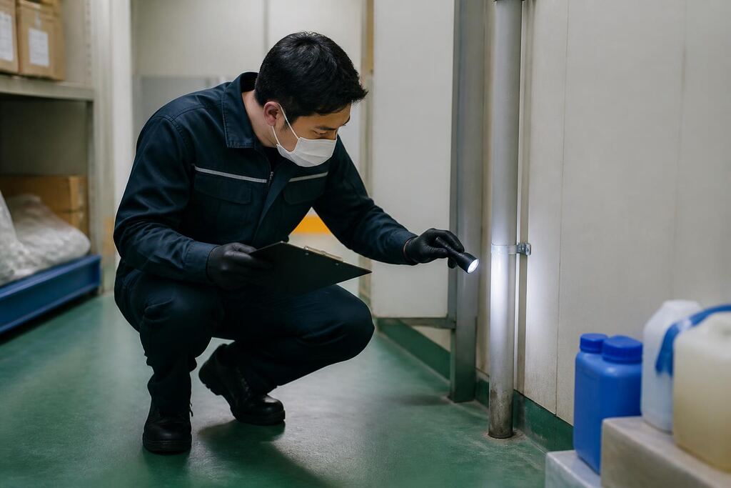 충남 쥐 방제 작업 범위와 현장 조건 이미지