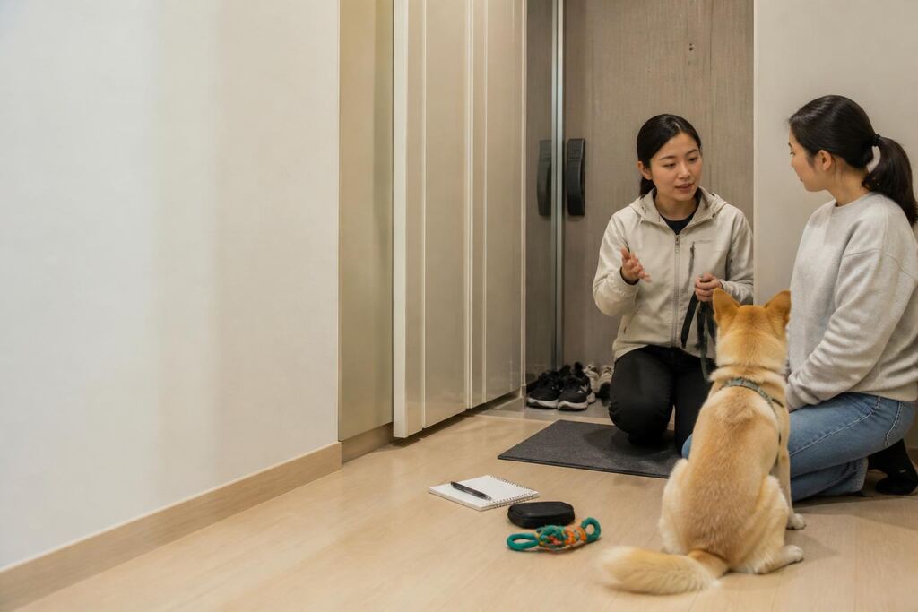부산 행동교정 작업 범위와 현장 조건 이미지