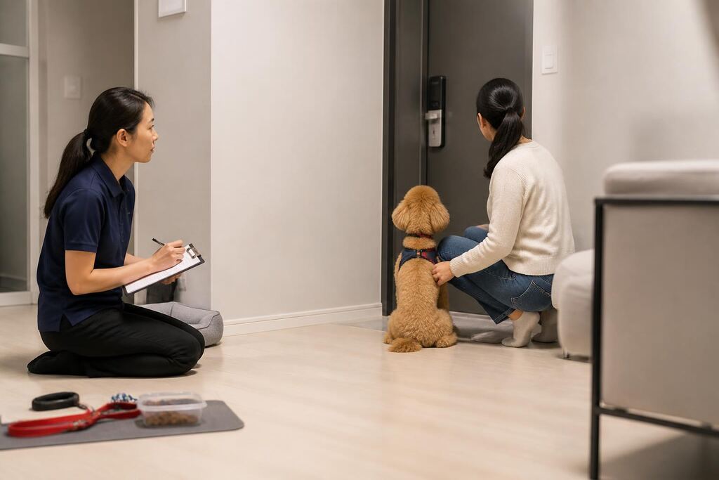 대전 행동교정 작업 범위와 현장 조건 이미지