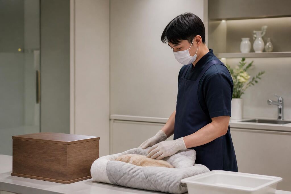 대전 반려동물 화장·봉안 작업 범위와 현장 조건 이미지