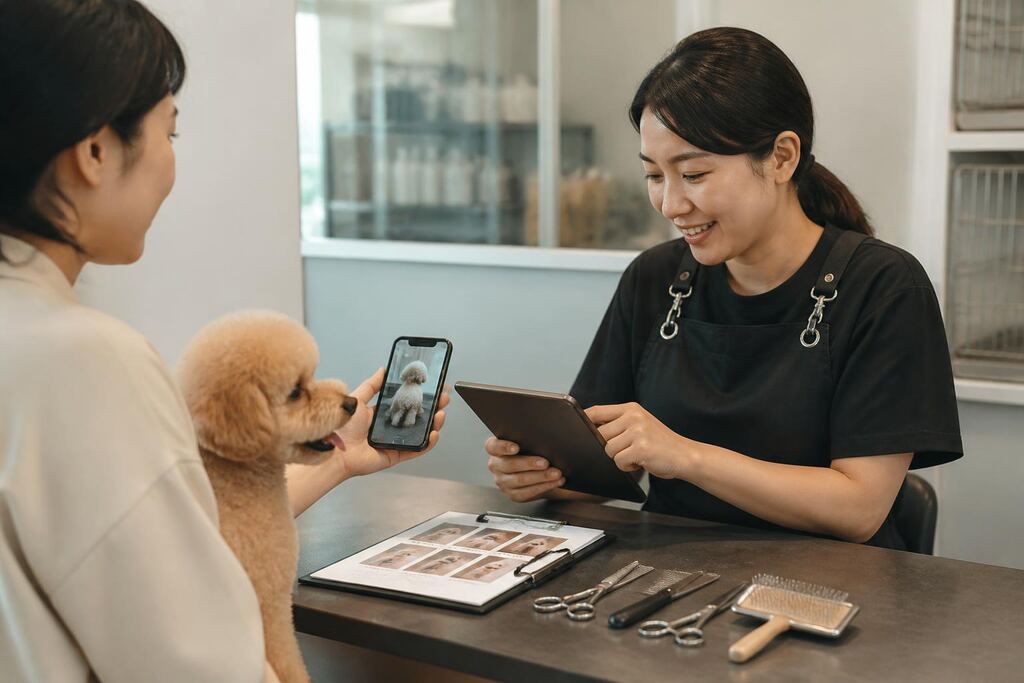 전북특별자치도 반려동물 미용 작업 범위와 현장 조건 이미지