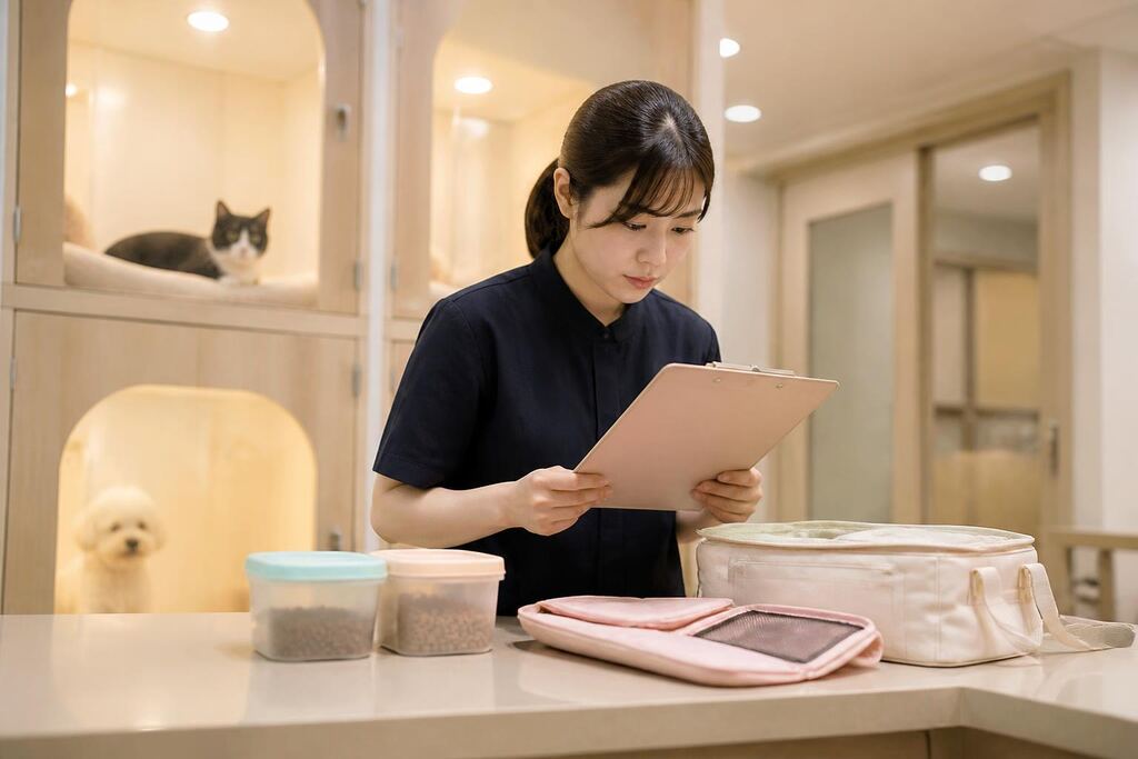 울산 반려동물 호텔 작업 범위와 현장 조건 이미지