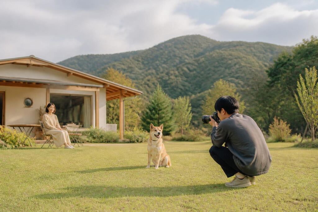 강원특별자치도 반려동물 촬영 이미지
