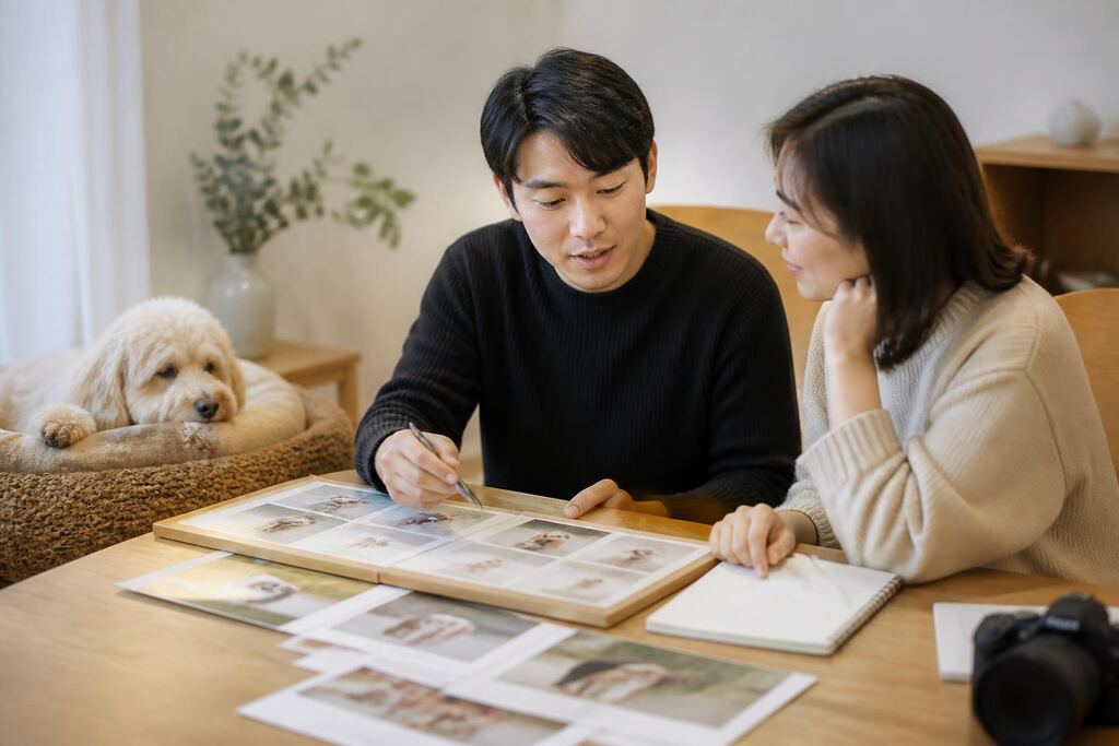 충북 반려동물 촬영 작업 범위와 현장 조건 이미지