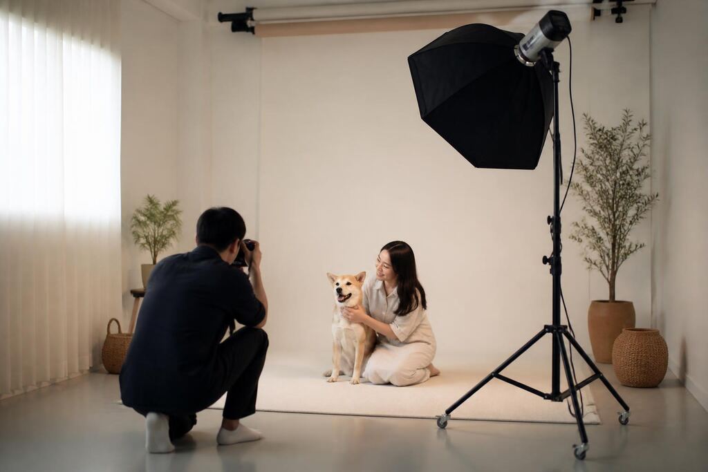 경남 반려동물 촬영 이미지