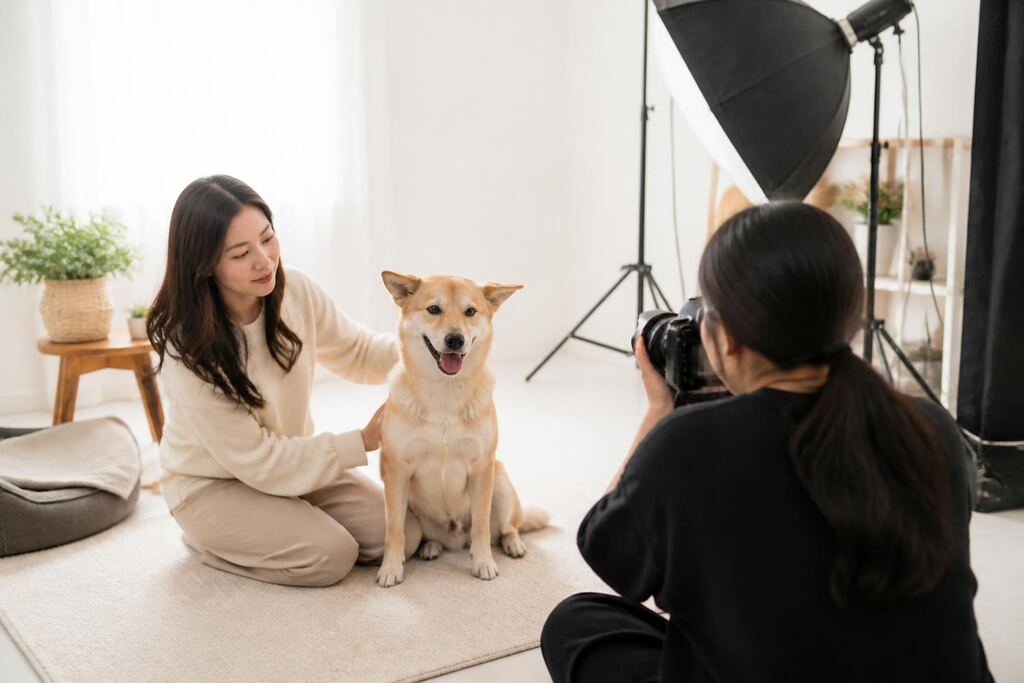 인천 반려동물 촬영 이미지