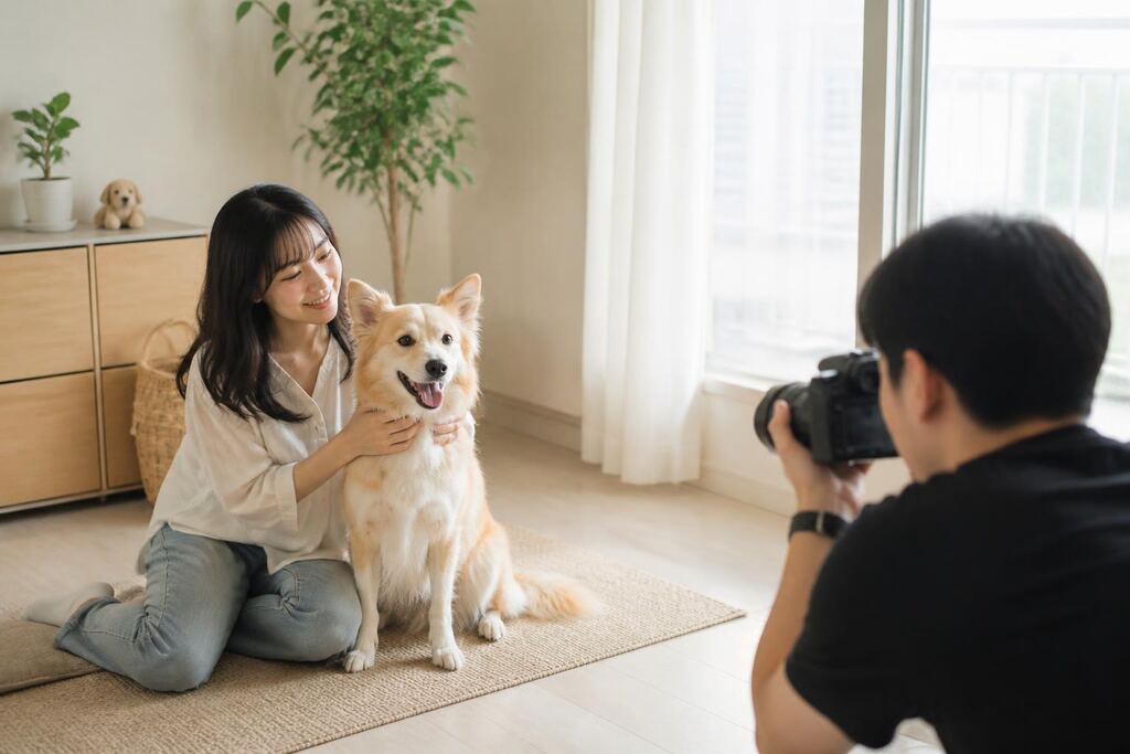 세종특별자치시 반려동물 촬영 이미지