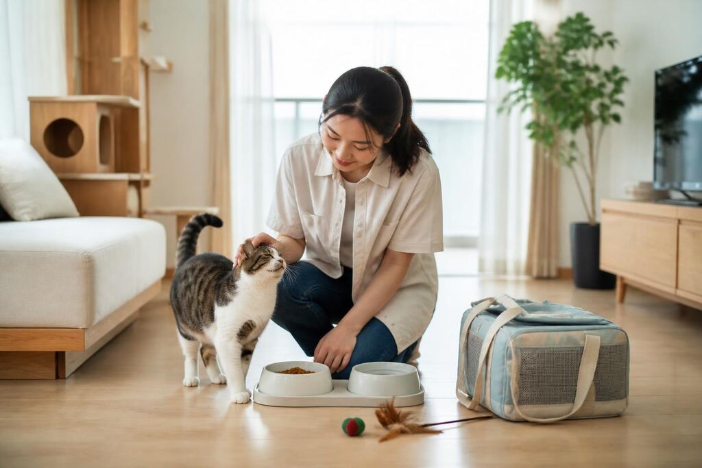 경남 방문 펫시팅 이미지