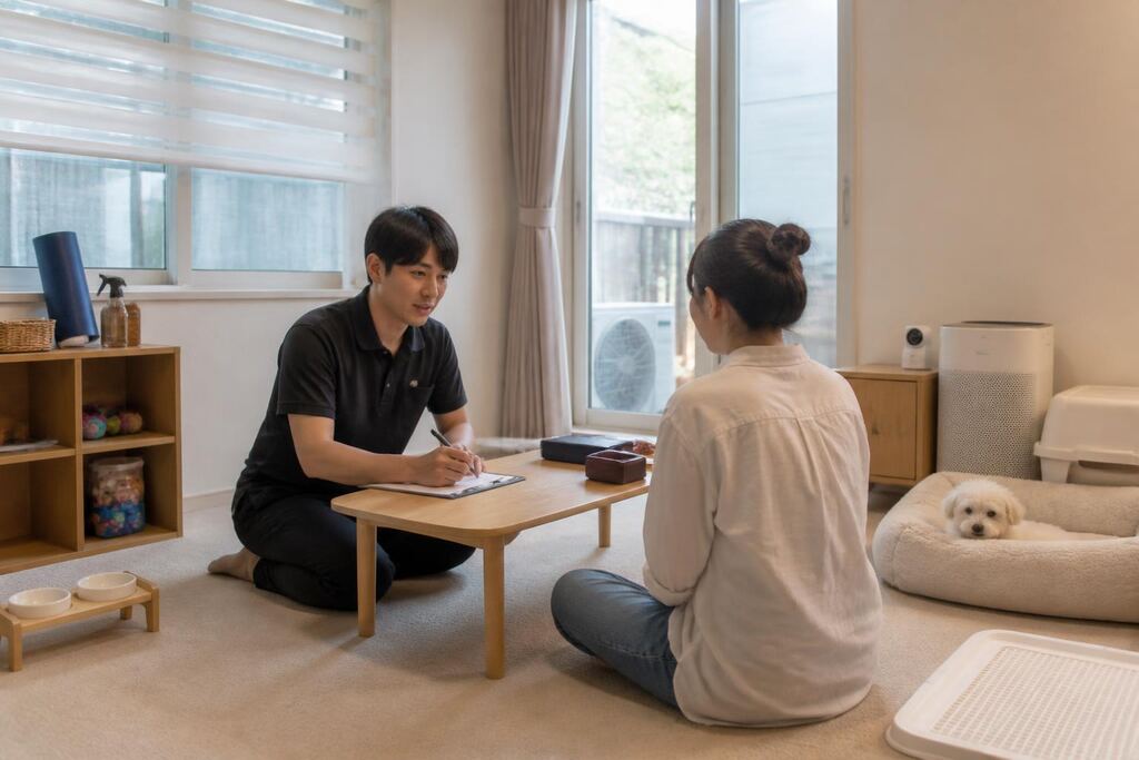 경남 방문 훈련 작업 범위와 현장 조건 이미지