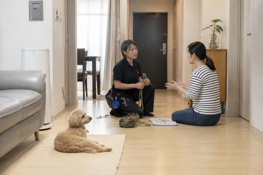 부산 방문 훈련 작업 범위와 현장 조건 이미지