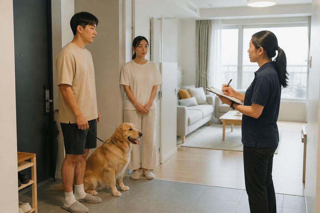 울산 방문 훈련 작업 범위와 현장 조건 이미지