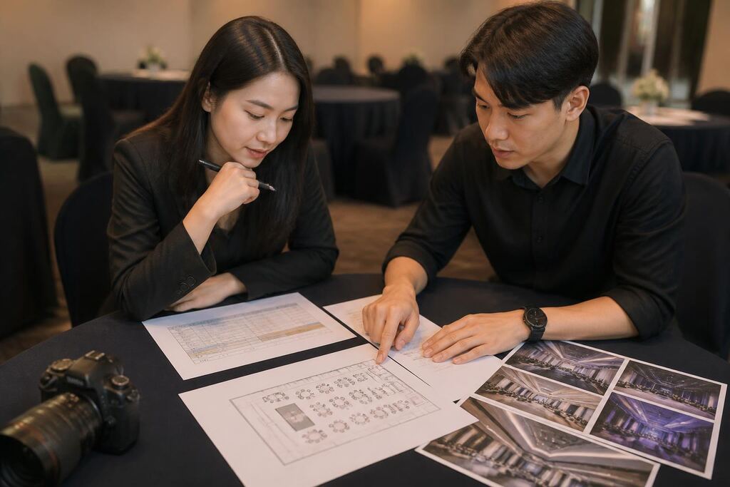 서울 행사 사진 촬영 작업 범위와 현장 조건 이미지