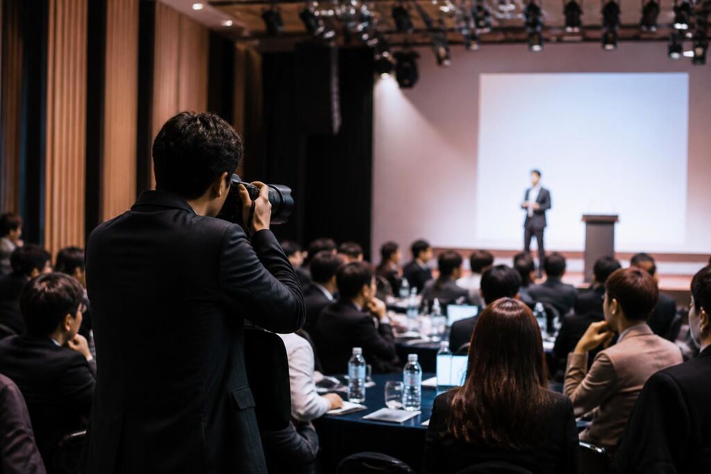 인천 행사 사진 촬영 작업 범위와 현장 조건 이미지