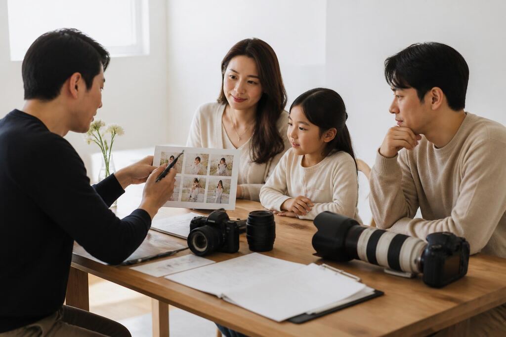 경남 돌잔치·가족행사 촬영 작업 범위와 현장 조건 이미지