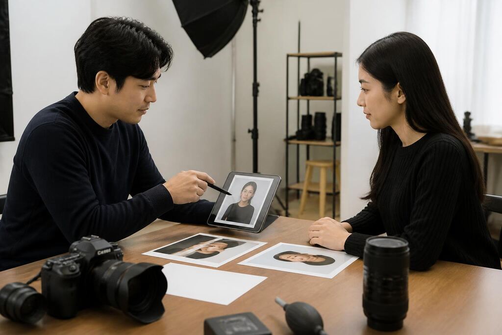 강원특별자치도 증명·취업 사진 작업 범위와 현장 조건 이미지
