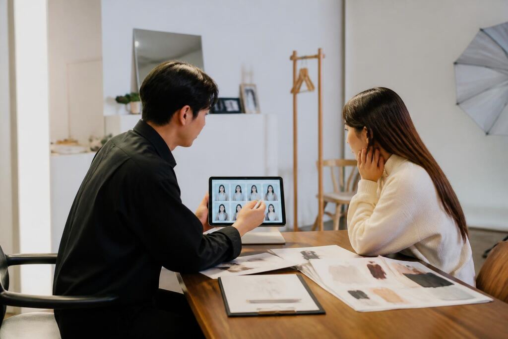 충북 증명·취업 사진 작업 범위와 현장 조건 이미지