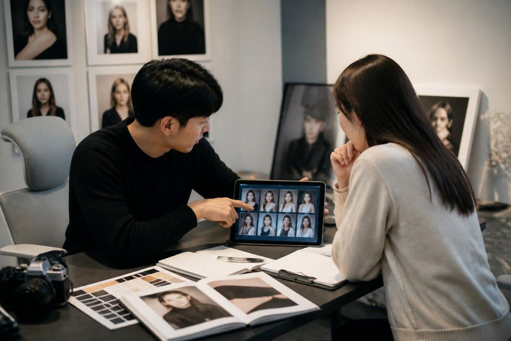 서울 종로구 증명·취업 사진 작업 범위와 현장 조건 이미지