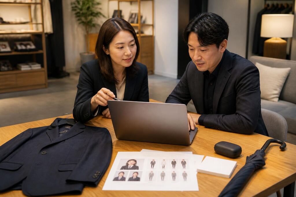 부산 증명·취업 사진 작업 범위와 현장 조건 이미지