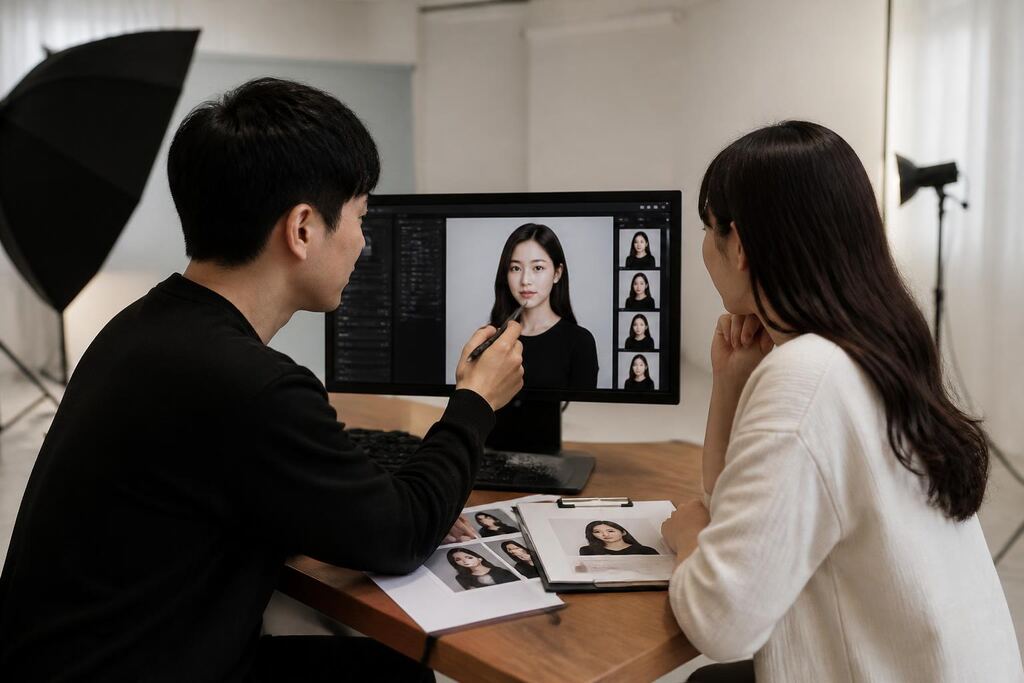 대구 증명·취업 사진 작업 범위와 현장 조건 이미지