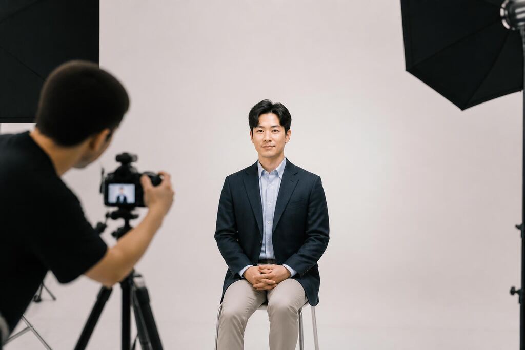 경기 증명·취업 사진 이미지