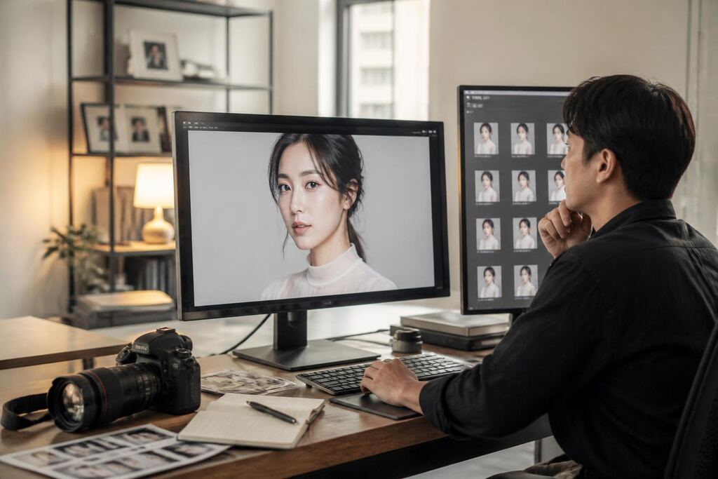 서울 개인 화보 촬영 비용과 업체 비교 정보 이미지