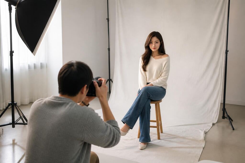 강원특별자치도 개인 화보 촬영 이미지
